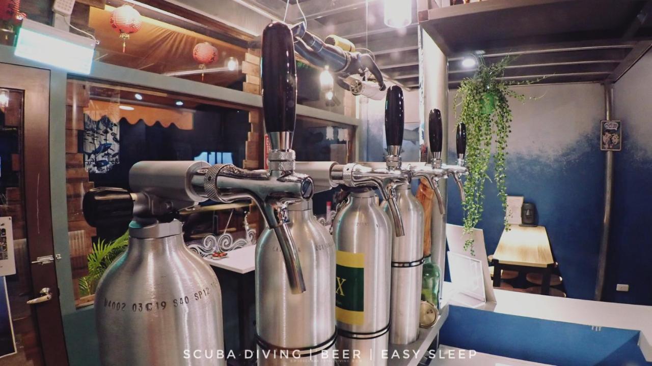 氮醉潛水酒吧旅宿joscubar Diving Hostel Сяолюцю Екстер'єр фото